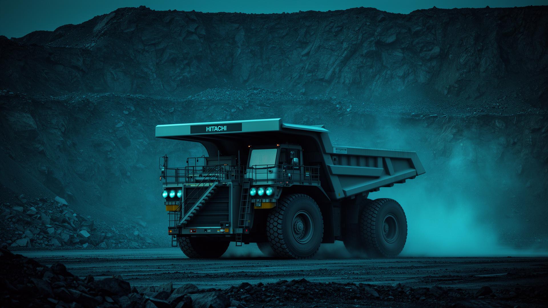 Mine site landscape